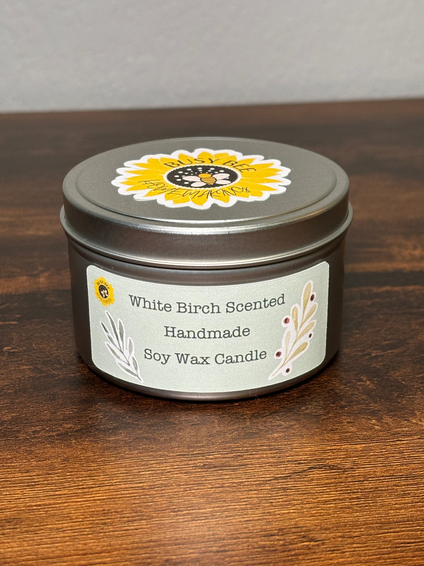 White Birch Soy Wax Candle