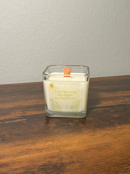 Pure Serenity Scented Soy Wax Candle